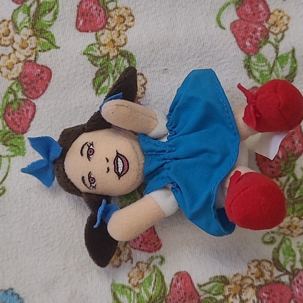 Vintage Wizard Of Oz Dorothy Mini Plush
